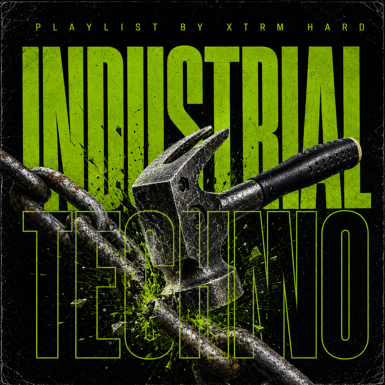 Playlist Spotify Industrial Techno - XTRM HARD